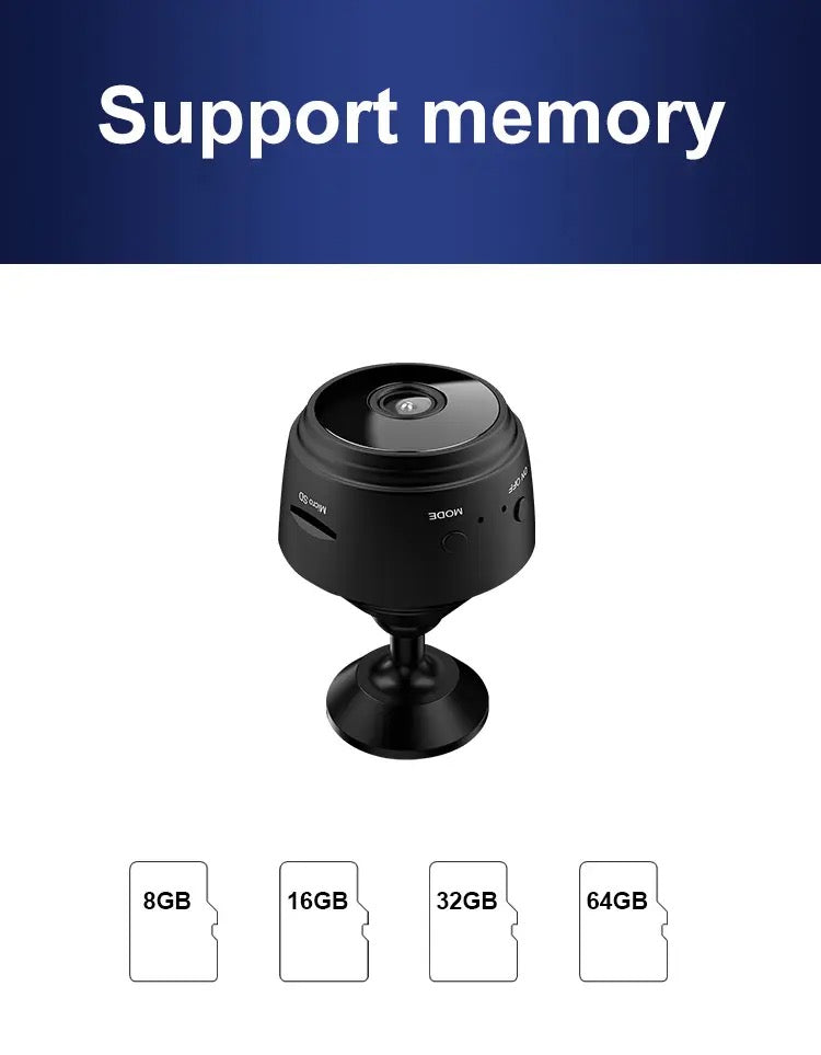 Mini caméra Wifi A9, maison intelligente, plus petite caméra full HD 1080, micro caméscope sans fil, caméra infrarouge