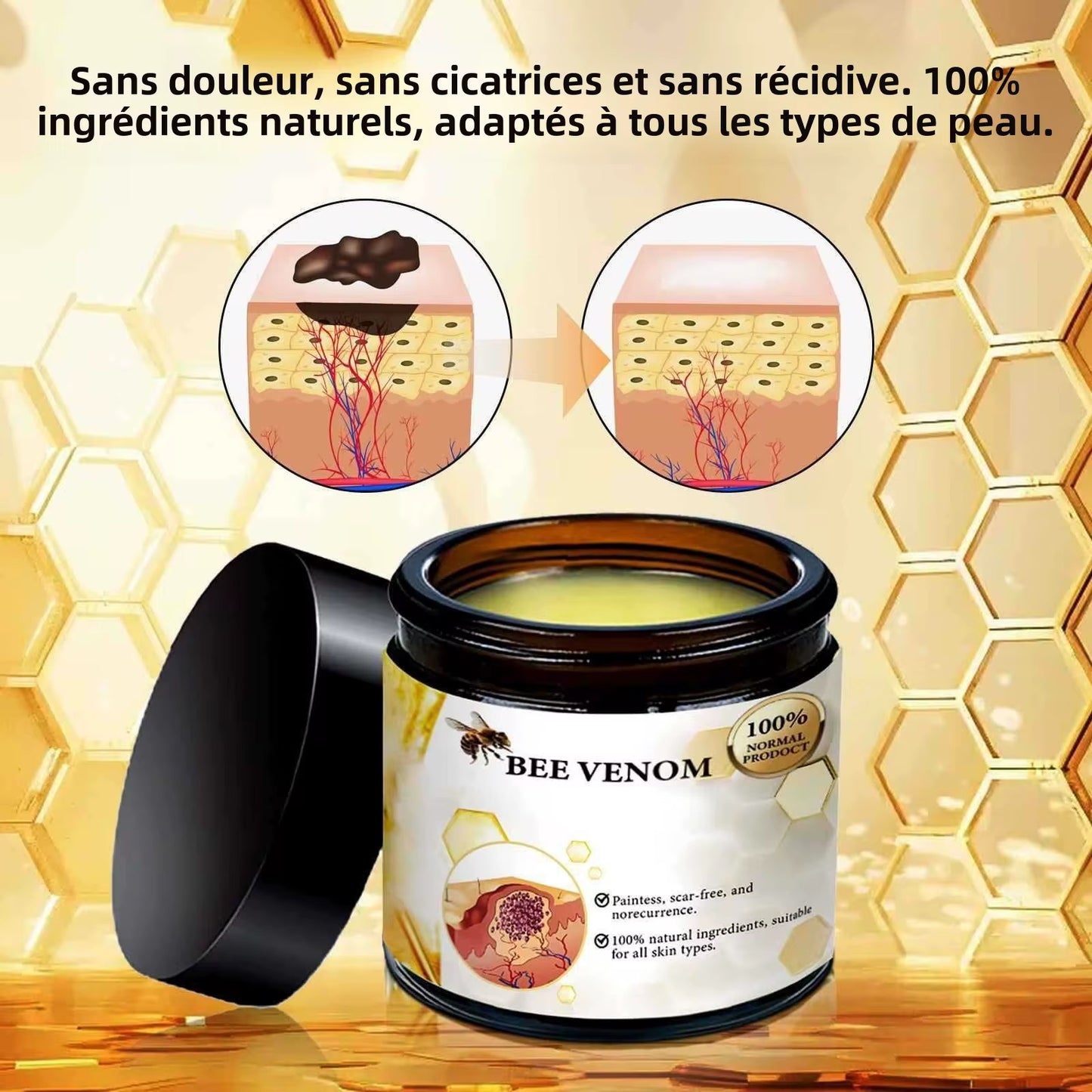 Bee Venom 🐝 la crème efficace 100% naturelle