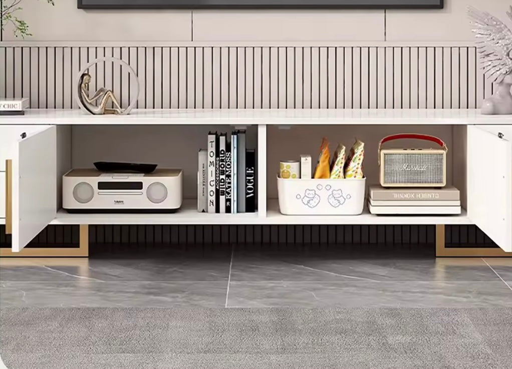 Ensemble meuble Télévision avec duo table basse