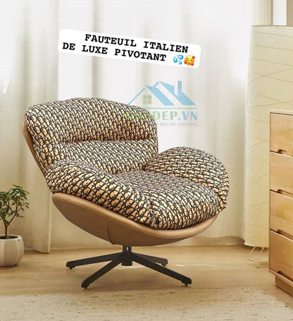 Fauteuil de luxe pivotant