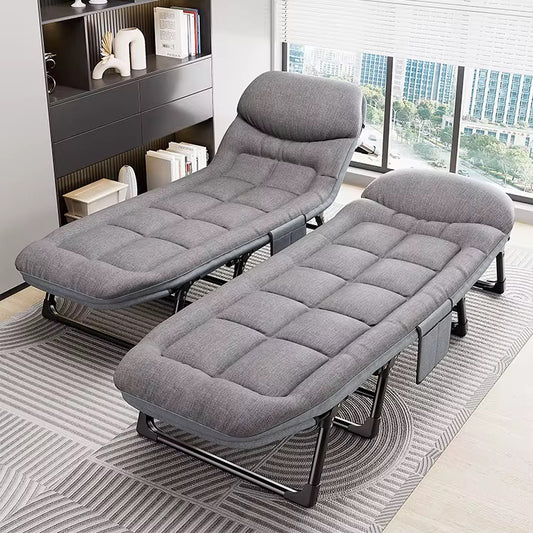 🛏️ Lit Pliable de Relaxation Ultra-Confort – Design Moderne & Pratique 🌟