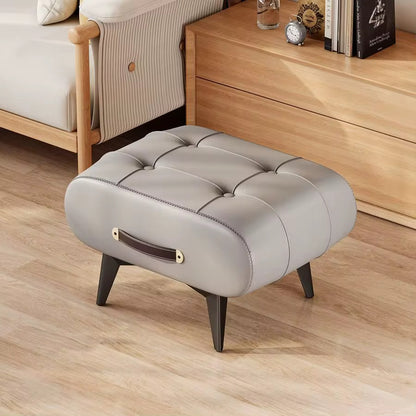 Pouf Repose-pieds Design cuir