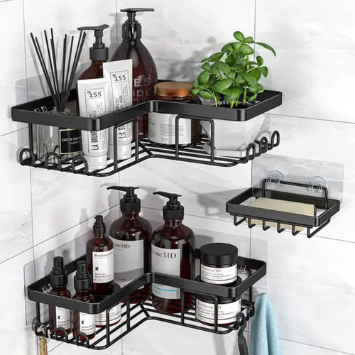 Étagère de rangement d’organisation salle de bain 5 Pièces