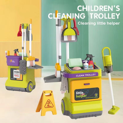 🧹 Chariot de Nettoyage Enfant – Little Helper