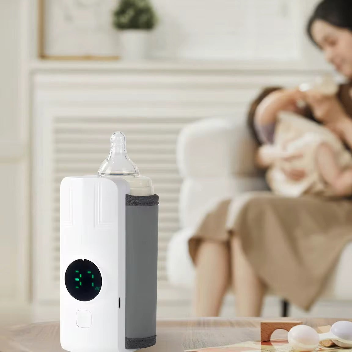 🔥 Chauffe-biberon Intelligent Portable – Le compagnon idéal des parents modernes 🍼