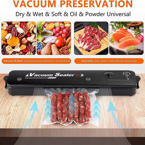 Machine de Mise Sous Vide Automatique – Conservez vos aliments plus longtemps !
