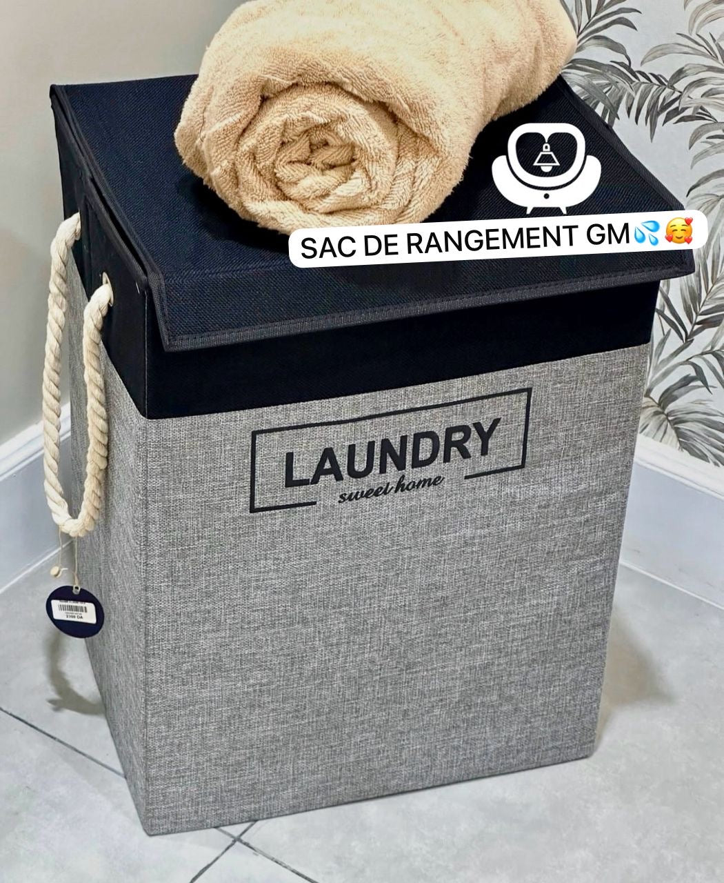 Sac de Rangement LAUNDRY Grand Modèle