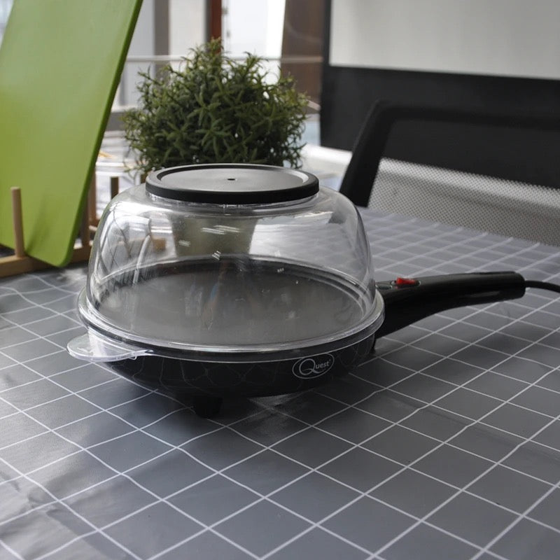 Mini machine à popcorn et crêpière, 2 en 1