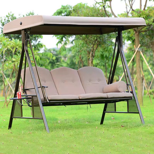 🌞 Balancelle de Jardin 3 Places avec Toit Réglable – Confort & Élégance en Plein Air ! 🌿