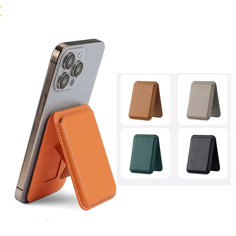 Porte-cartes magnétique en cuir  pour TÉLÉPHONE ✨⚡️