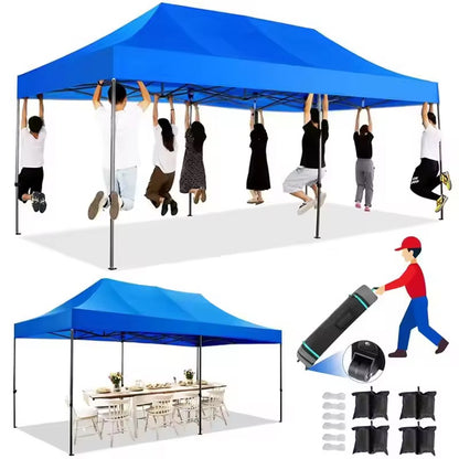 Bâche de Tente 6m/3m pliable avec couverture