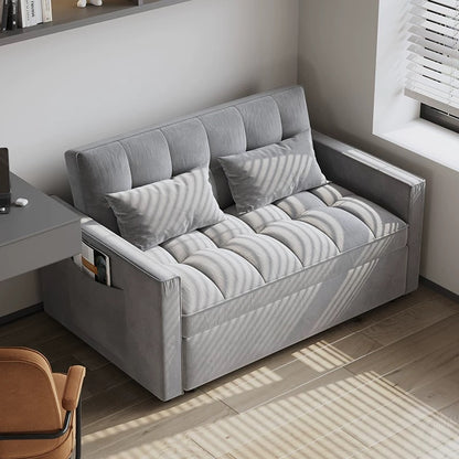 🛋️ Sofa Lit Convertible 3-en-1 Ultra Confort – Le Must-Have pour les Petits Espaces ! 🌟