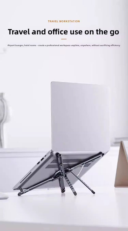 FlexStand Pro™ – Le Support Pliable Premium Qui Transforme Votre Confort 📱💻