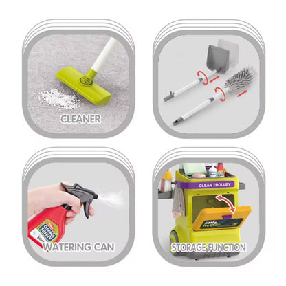 🧹 Chariot de Nettoyage Enfant – Little Helper