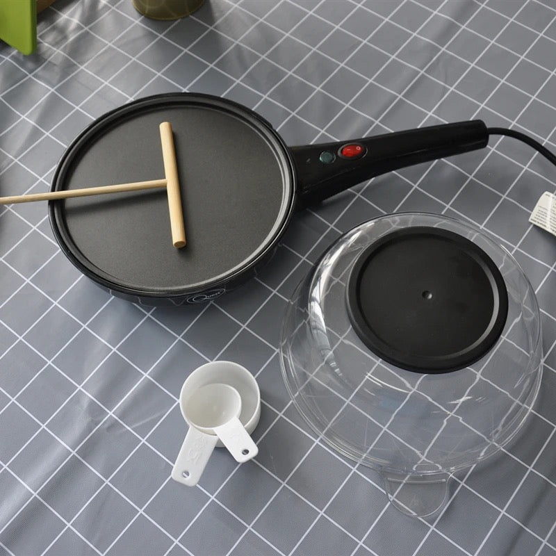 Mini machine à popcorn et crêpière, 2 en 1