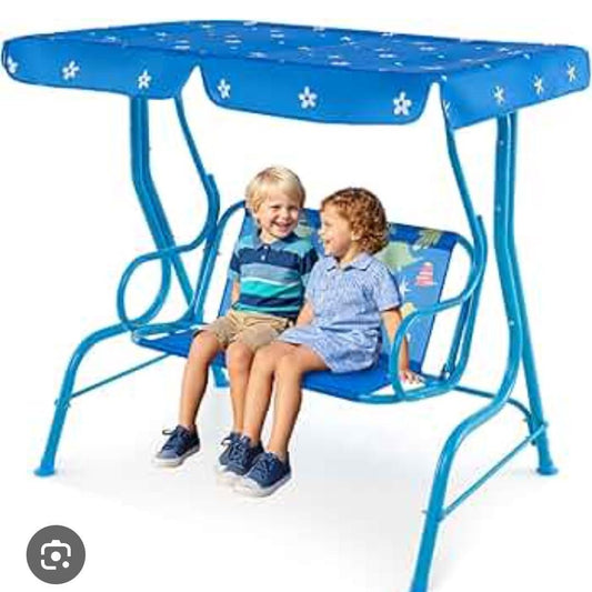 Balançoire Enfant avec Pare-soleil – Confort, Sécurité et Amusement