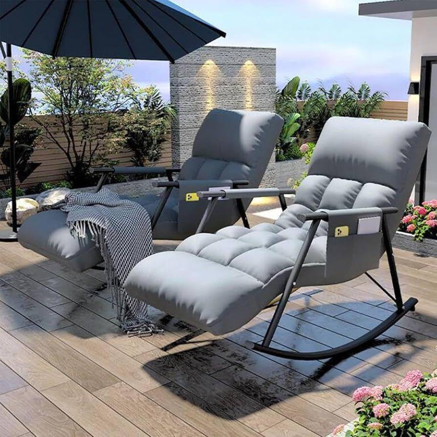 ✨ Fauteuil de Bascule pour Relax & Rocking Chair Premium – Confort Absolu pour Votre Salon