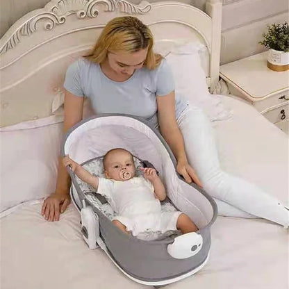 Balançoire berceau pour Bébé 6-en-1 lit à Bascule lit pour enfant