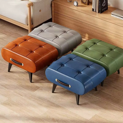 Pouf Repose-pieds Design cuir