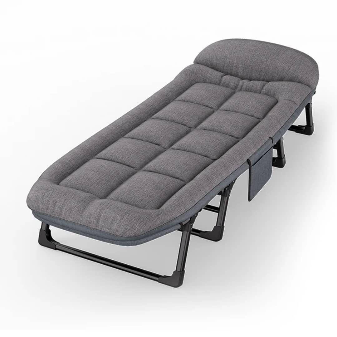 🛏️ Lit Pliable de Relaxation Ultra-Confort – Design Moderne & Pratique 🌟