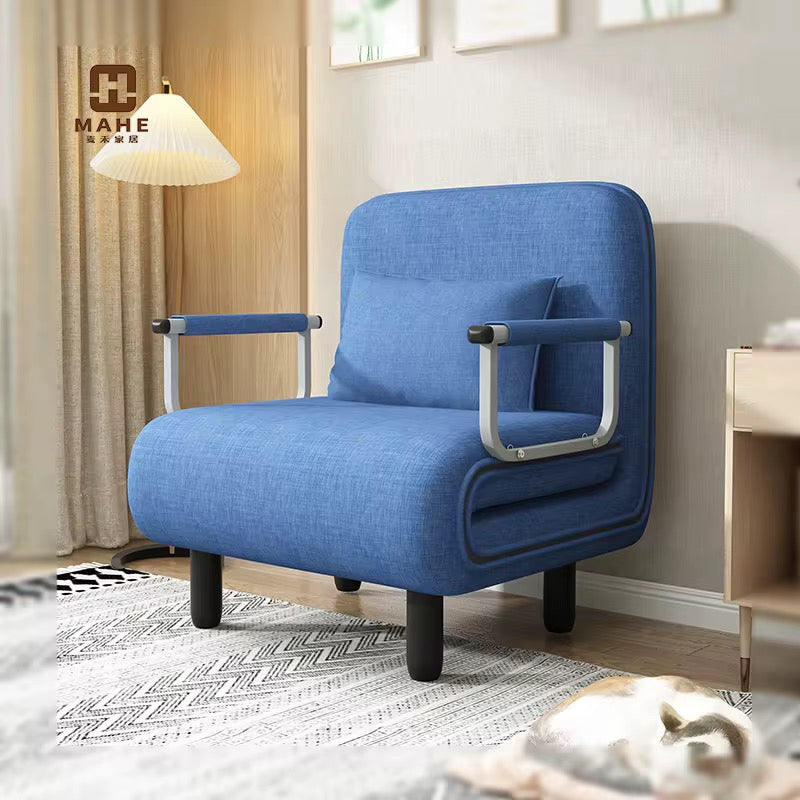 🛋️ Fauteuil Convertible 3-en-1 : Sofa • Chaise Longue • Lit Simple