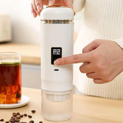 Machine à Café Portable Rechargeable – Votre café parfait, où que vous soyez !