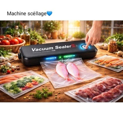 Machine de Mise Sous Vide Automatique – Conservez vos aliments plus longtemps !