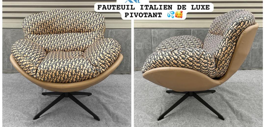 Fauteuil de luxe pivotant