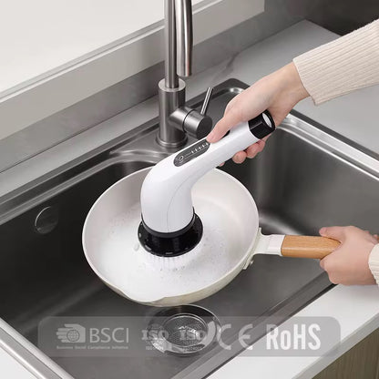 Brosse Électrique de nettoyage Rotative 9 en 1 Rechargeable