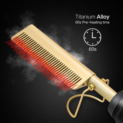 Peigne de coiffure chauffant