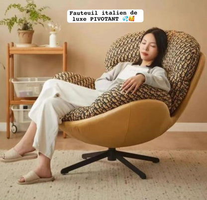 Fauteuil de luxe pivotant