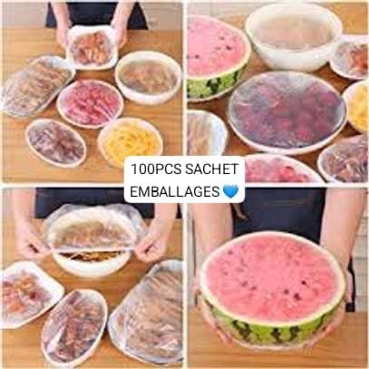 100 Pcs Sachets couvre Aliments