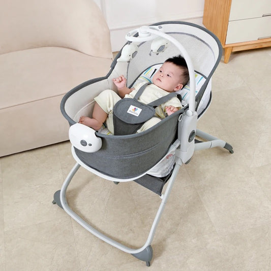 Balançoire berceau pour Bébé 6-en-1 lit à Bascule lit pour enfant