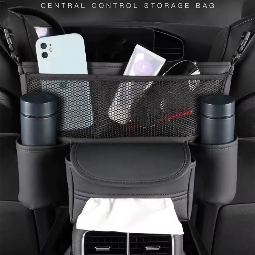 Sac à organisateur de voiture 5-en-1 sac à accoudoir