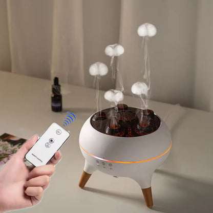 🌸 Diffuseur d’Arômes Ultrasonique « Méduse » – Élégance, Bien-être & Relaxation