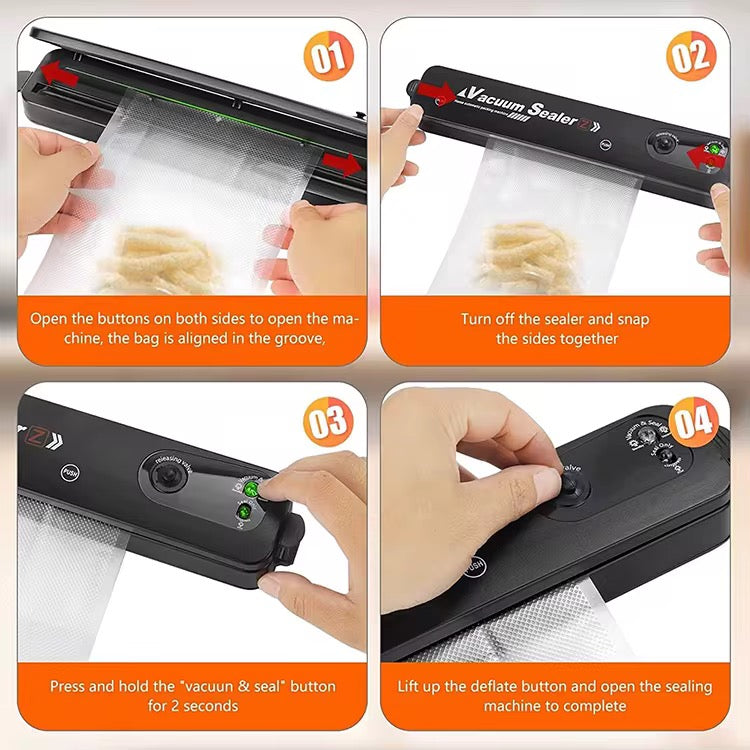 Machine de Mise Sous Vide Automatique – Conservez vos aliments plus longtemps !