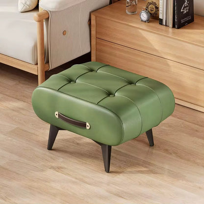 Pouf Repose-pieds Design cuir