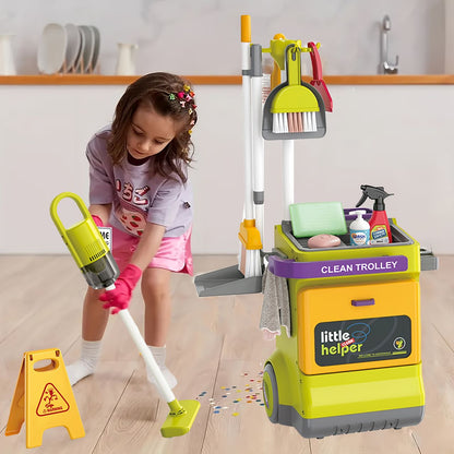 🧹 Chariot de Nettoyage Enfant – Little Helper