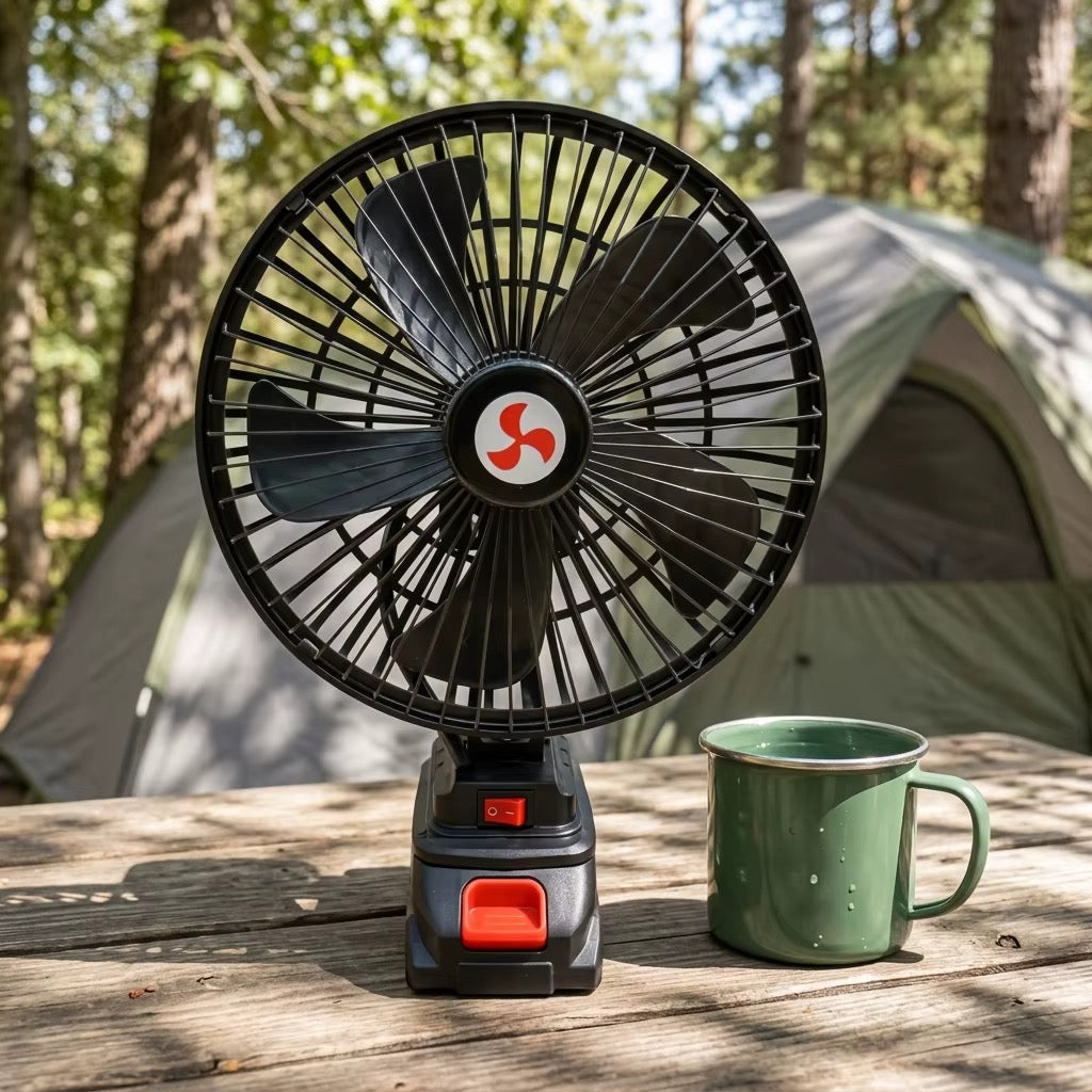 🌬️ Ventilateur Portable Rechargeable 8”