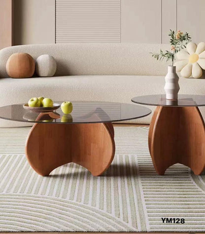 Table Basse Duo en Verre