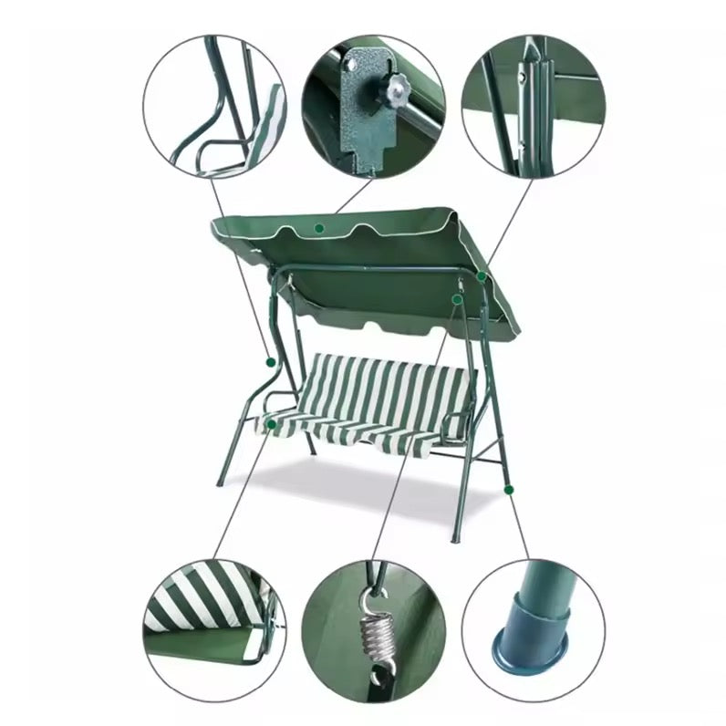 Balançoire de jardin imperméable