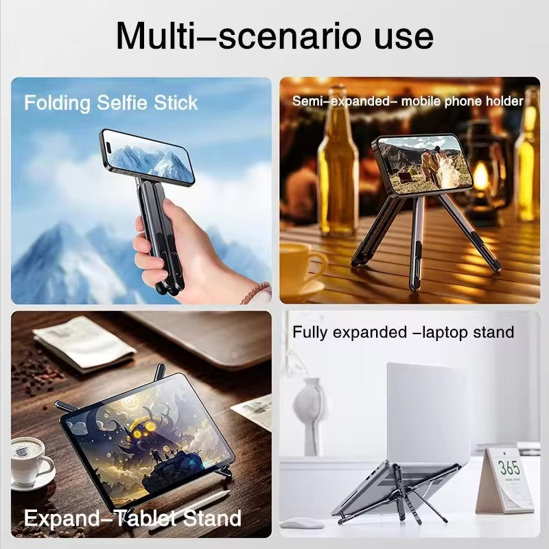 FlexStand Pro™ – Le Support Pliable Premium Qui Transforme Votre Confort 📱💻