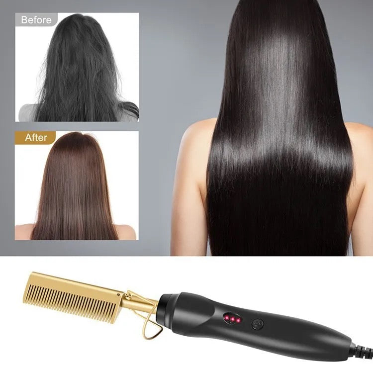 Peigne de coiffure chauffant