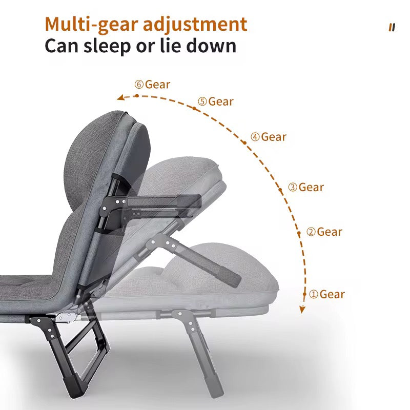 🛏️ Lit Pliable de Relaxation Ultra-Confort – Design Moderne & Pratique 🌟