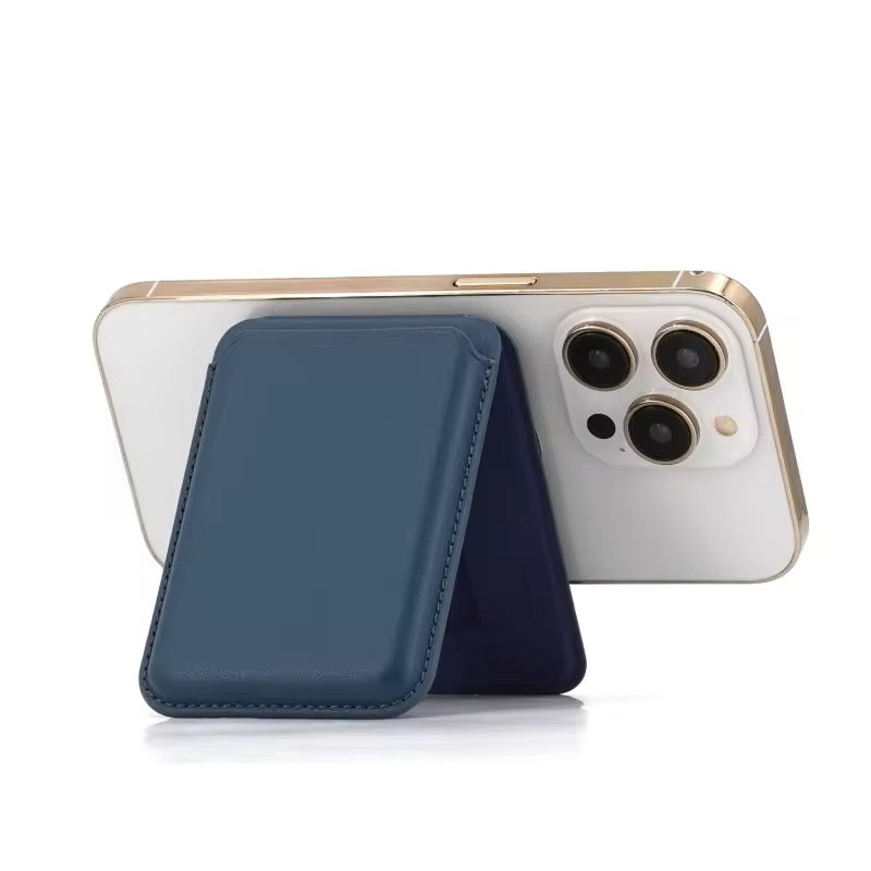 Porte-cartes magnétique en cuir  pour TÉLÉPHONE ✨⚡️