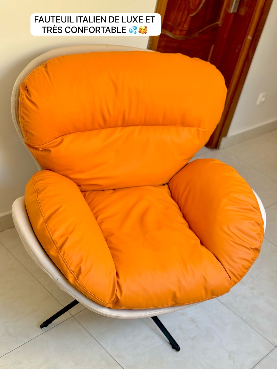 Fauteuil de luxe pivotant