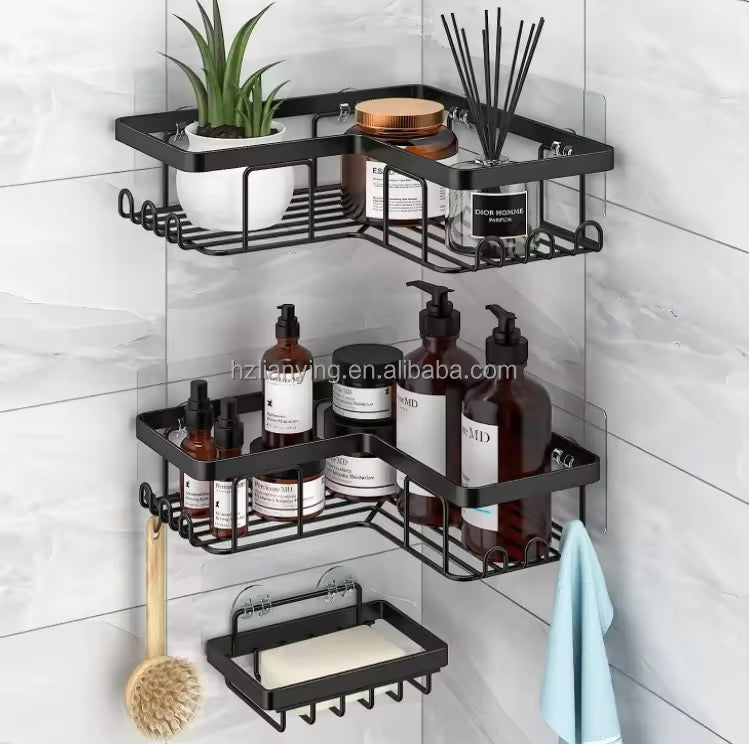 Étagère de rangement d’organisation salle de bain 5 Pièces