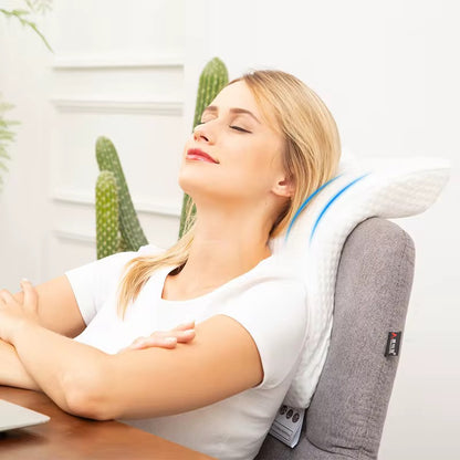 💤 Oreiller Ergonomique Multifonction – Confort & Détente Totale 💆‍♀️🌙