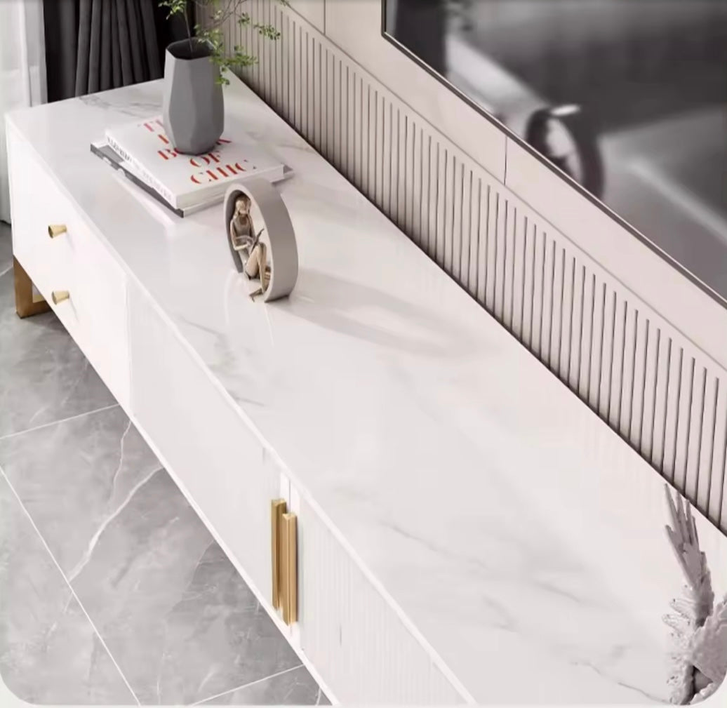 Ensemble meuble Télévision avec duo table basse