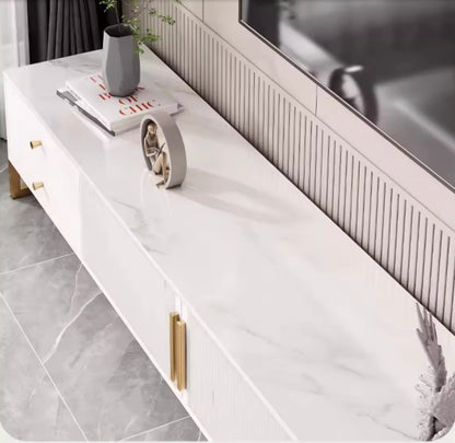 Ensemble meuble Télévision avec duo table basse